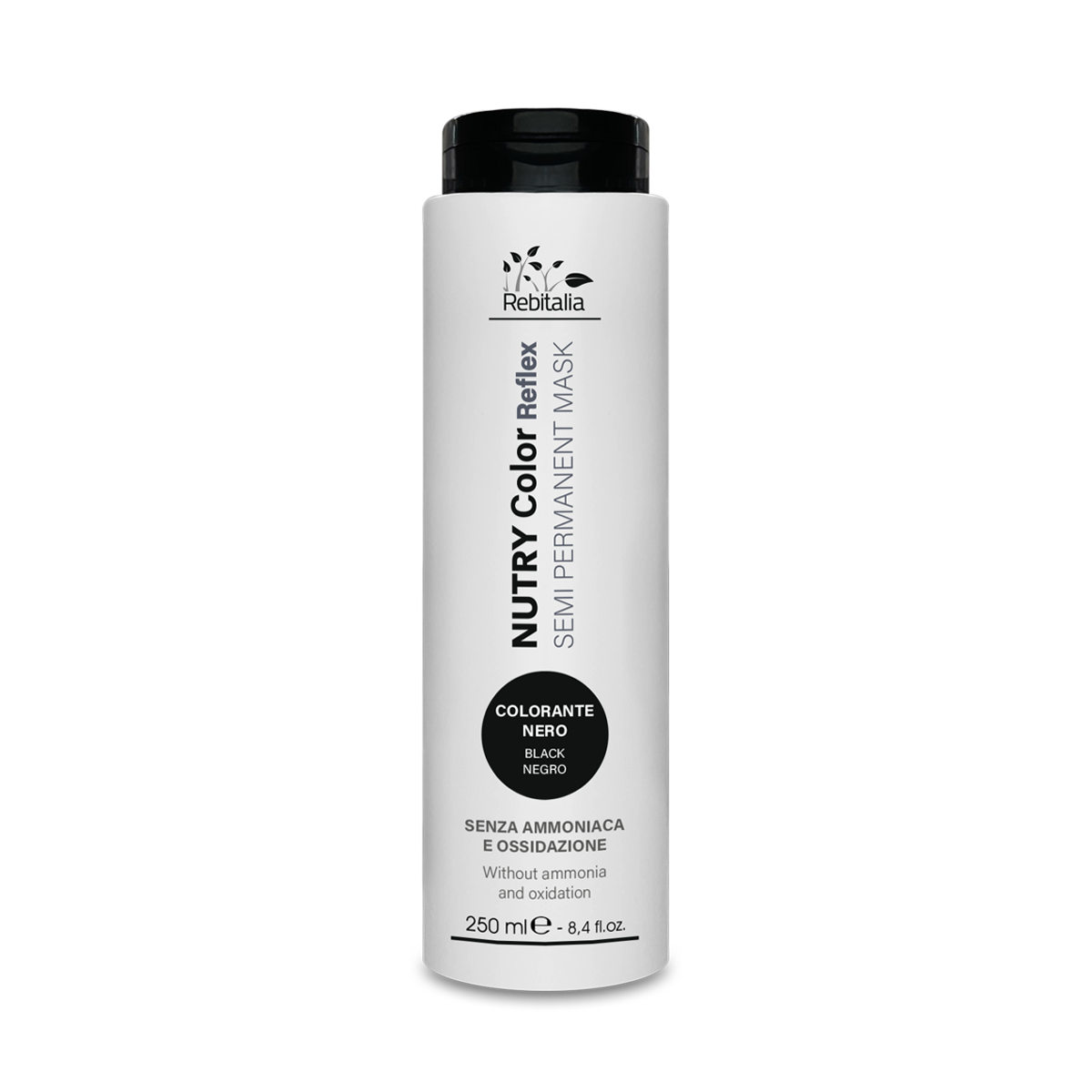 REBITALIA - Maschera capelli colorata semipermanente nero